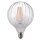 Nordlux E27 LED Globe Avra Streiffe Filament 2W 150Lm warmweiss klar
