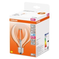 OSRAM LED Globe Lampe Superstar Plus G95 E27 Filament 11W...