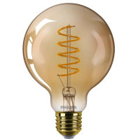 Philips Vintage Kugellampe Gold Filament G93 LED Globe...