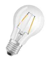 Osram LED Lampe Retrofit Classic A 2.8W warmweiss E27...