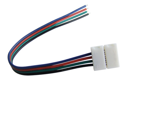 Anschlußkabel für farbwechsel RGB SMD LED Streifen an Trafo / Stromzufuhr
