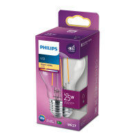 Philips LED Birne Classic 2.2W E27 warmweiss 8718699763213