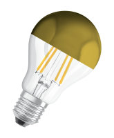 OSRAM Gold verspiegelt E27 LED Spiegellampe 4W A37...