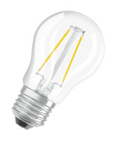 OSRAM Retrofit E27 LED Lampe 1,5W P15 Filament klar...
