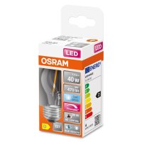 OSRAM LED Lampe Superstar Plus E27 Filament 3,4W 470lm...
