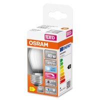 OSRAM LED Lampe Superstar Plus matt E27 Filament 3,4W...
