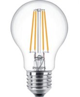 Philips Filament LED Lampe E27 4,3W warmweißes...