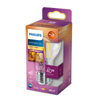 Philips E27 LED Lampe WarmGlow dimmbar 3.4W 470Lm...