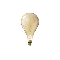 Philips große Gold-Filament Bernstein LED Lampe E27...