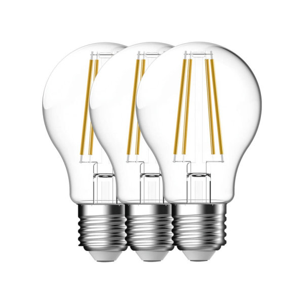 Nordlux 3er-Set 650lm LED Lampe E27 2700-6500K steuerbare Lichtfarbe