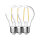 Nordlux 3er-Set LED Lampe Filament E27 4W 4000K neutralweiss Klar 5181010323
