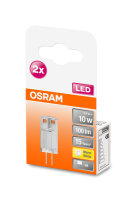 OSRAM LED Lampe PIN 12 V 10 320° 0.9W G4 klar...