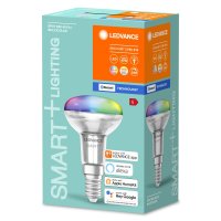 LEDVANCE LED Strahler, Spot SMART+ R50 RGBW E14 Bluetooth...