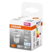OSRAM LED Strahler PAR16 STAR GU10 RG1 2,6W 230Lm...
