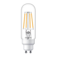 Philips schmale und dünne LED Lampe GU10 T30 4,5W...