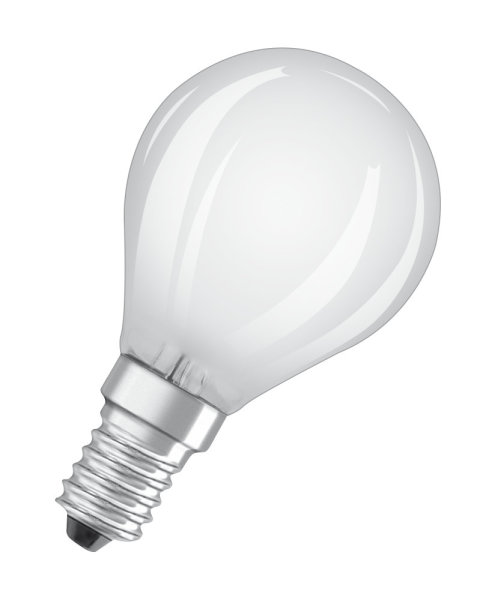 BELLALUX E14 LED Lampe 4W P40 Filament matt warmweiss wie 40W by Osram