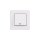 Gunsan Eqona Taster Licht Unterputz Weiss