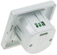 Unterputz PIR-Bewegungsmelder 160° LED geeignet, 3-Draht Technik, weiß
