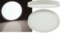 LED Deckenleuchte "Santano 18n" Ø 22,5cm, 18W, 1810lm, 4200K neutralweiß