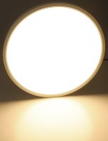 LED Deckenleuchte "Santano 36w" Ø 40cm, 36W, 3500lm, 3000K warmweiß