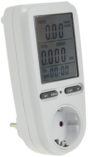 Energiekosten-Messgerät "CTM-808 Pro" LC-Display, Messung bis zu 3680W