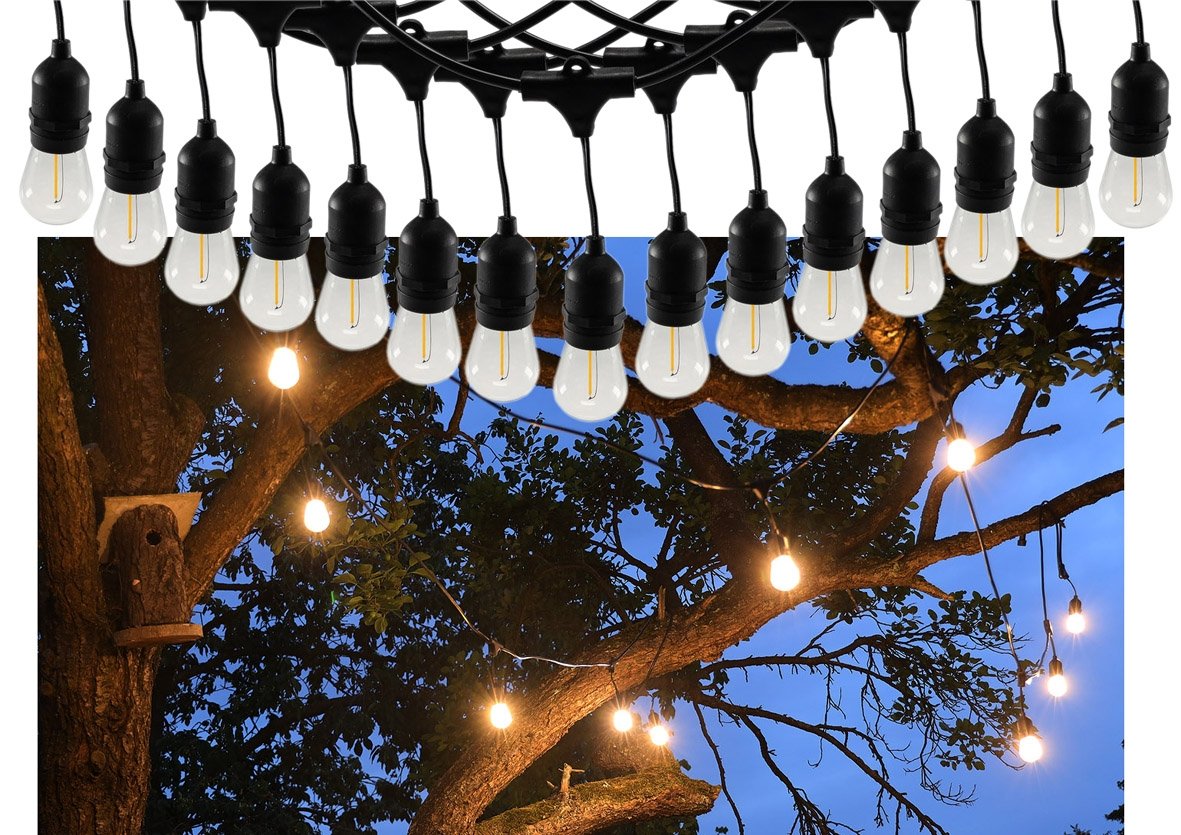 Chilitec 22741 Biergarten-Lichterkette 