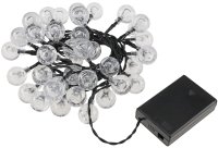 LED Batterie-Lichterkette "BubbleBall" 40...