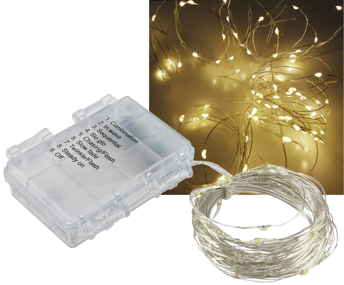 Chilitec 23097 LED Batterie-Lichterkette 