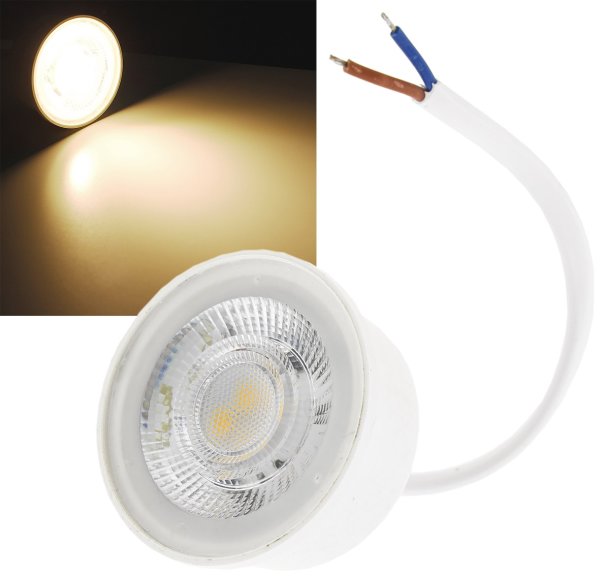 LED-Modul "Piatto N5" warmweiß 38°, 2900K, 230V, 5W, 370lm, 50x24mm