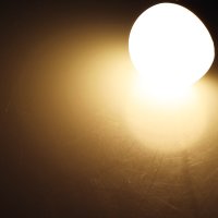 LED Tropfenlampe E27 "T25 SMD" warmweiß 3000k, 270lm, 230V/3W, 45mm