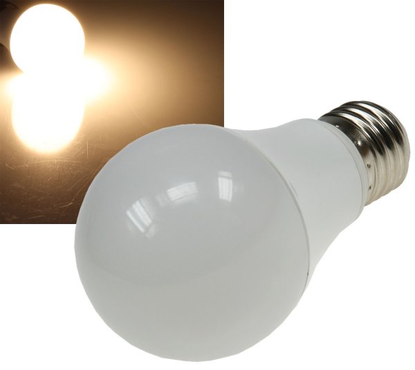 LED Glühlampe E27 "G40 AGL" warmweiß 3000k, 500lm, 230V/5W, 160°