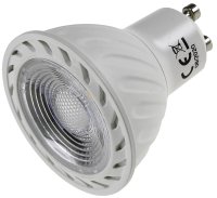 LED Strahler GU10 "H60 COB Dimmbar" 3000k, 510lm, 230V/7W, warmweiß