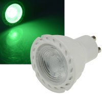 LED Strahler GU10 "LDS-50" grün 38°, 230V/5W