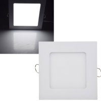 LED Licht-Panel "QCP-12Q", 12x12cm 230V, 6W,...