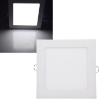 LED Licht-Panel "QCP-17Q", 17x17cm 230V, 12W,...