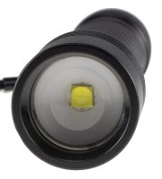 LED-Taschenlampe ARCAS 18W Zoom ØxL 48x205mm, 1600 Lumen