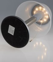 Solar LED Akku-Tischleuchte "Foco Cadena ØxH 28x20cm, 100/50lm/20lm, IP44