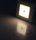 LED Wand-Einbauleuchte "EBL 86 PIR" 1,8W, 3000k, warmweiß, Rahmen cremeweiß