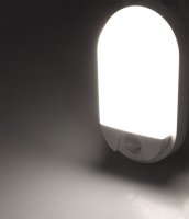 LED Wandleuchte "NIAS" IP54, 4000K 10W, 1010lm, 140° Bewegungsmelder
