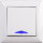 Gunsan Visage Kontrollschalter Schalter mit Kontrollbeleuchtung Weiss