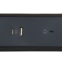 Legrand Drehbare Steckdosenleiste 3x Steckdose, USB-A,...