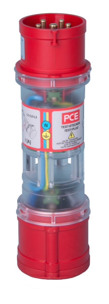 PCE 9434151 Strommessstecker m.Drehfeldanz. 16A IP44