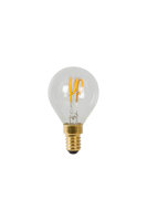 Lucide P45 LED Filament Lampe E14 3W dimmbar Transparent...