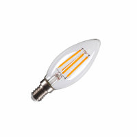 SLV 1005284 C35 E14, LED Leuchtmittel, Lampe transparent...