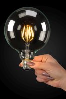 Lucide G125 LED Filament Lampe E27 5W dimmbar Transparent...