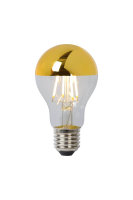 Lucide A60 SPIEGEL LED Filament Lampe E27 5W dimmbar Gold...
