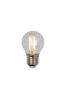 Lucide G45 LED Filament Lampe E27 4W dimmbar Transparent...