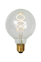 Lucide G95 LED Filament Lampe E27 5W dimmbar Transparent...