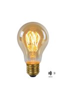 Lucide A60 TWILIGHT LED Filament Lampe E27 4W Amber...