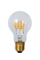 Lucide A60 LED Filament Lampe E27 5W dimmbar Transparent...
